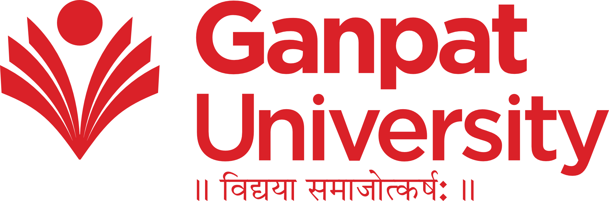 Ganpat University Logo